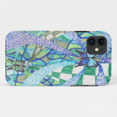 Butterfly-patroon Case-Mate iPhone Case (Achterkant (horizontaal))