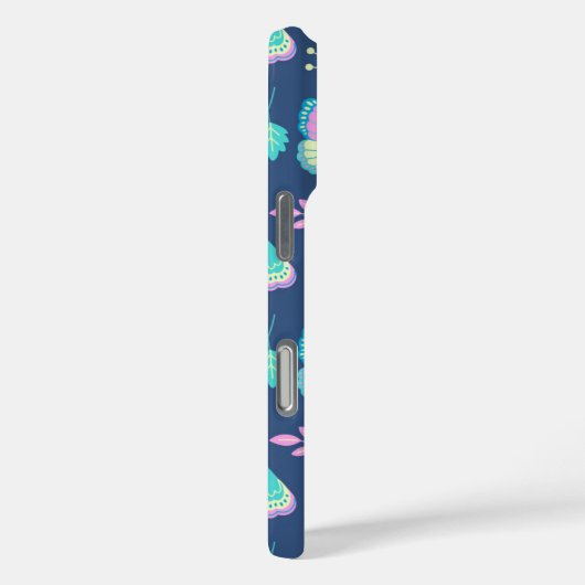 Butterfly-patroon Case-Mate iPhone Case (Achterkant / Rechts)