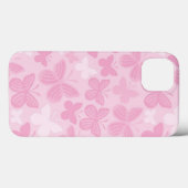 Butterfly-patroon Case-Mate iPhone Case (Achterkant (horizontaal))