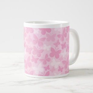 Butterfly-patroon Grote Koffiekop