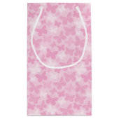 Butterfly-patroon Klein Cadeauzakje (Achterkant)