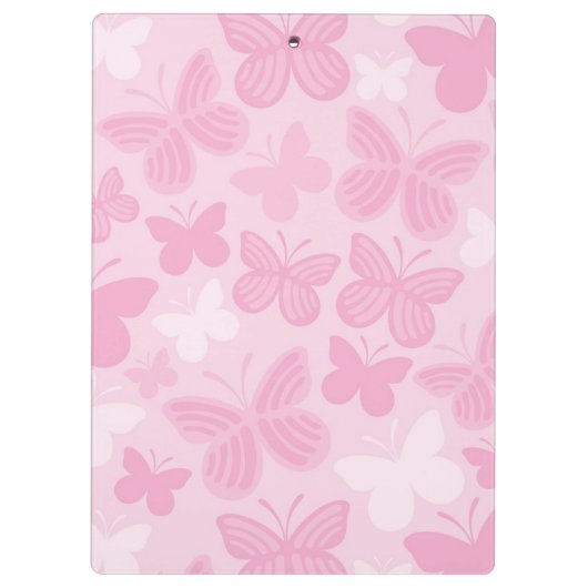 Butterfly-patroon Klembord (Achterkant)