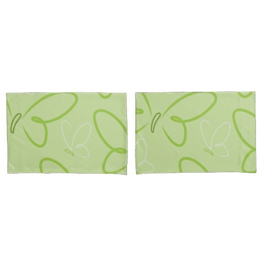 Butterfly-patroon Kussensloop (Voorkant-Set)