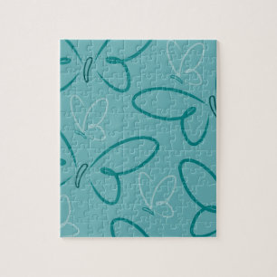 Butterfly-patroon Legpuzzel