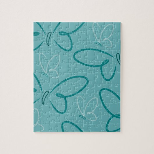 Butterfly-patroon Legpuzzel (Verticaal)