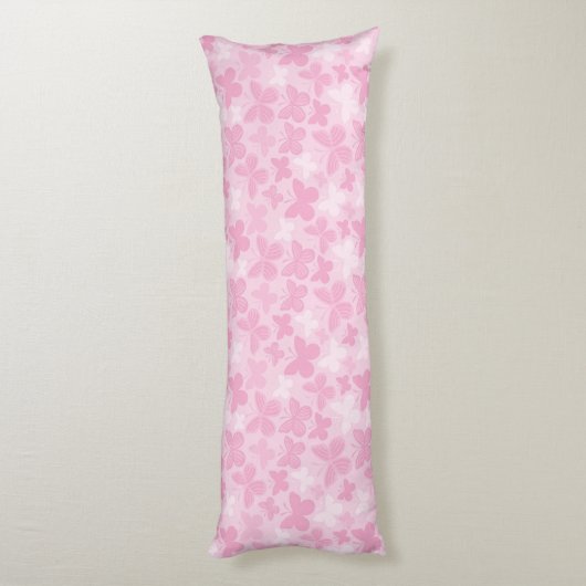 Butterfly-patroon Lichaamskussen (Achterkant (Verticaal))