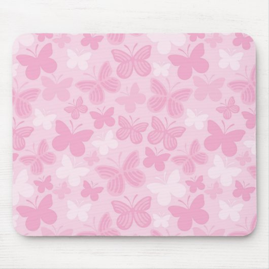 Butterfly-patroon Muismat (Voorkant)