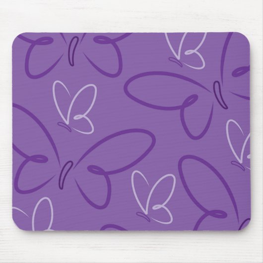 Butterfly-patroon Muismat (Voorkant)