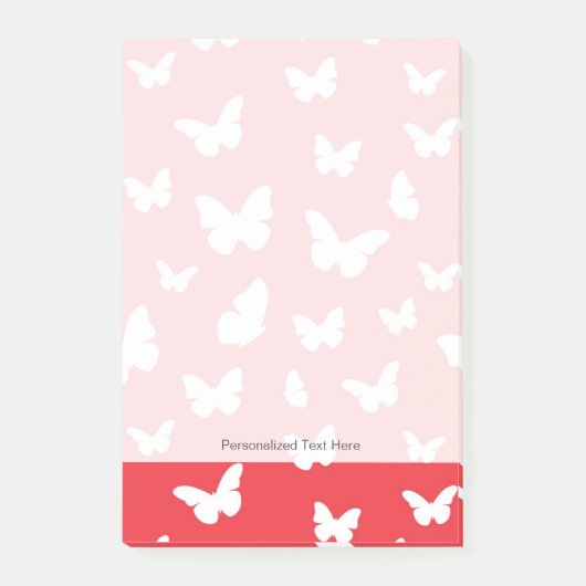 Butterfly-patroon Post-it® Notes (Voorkant)