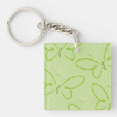 Butterfly-patroon Sleutelhanger (Voorkant)