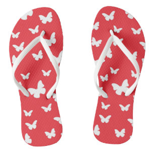 Butterfly-patroon Teenslippers