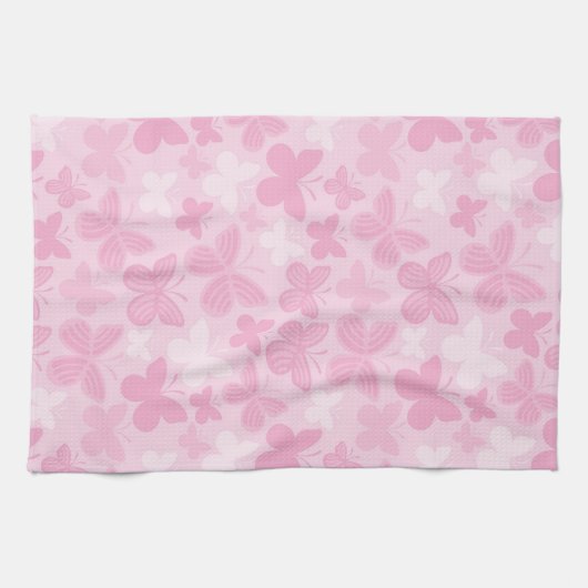 Butterfly-patroon Theedoek (Horizontaal)