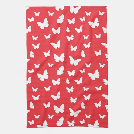 Butterfly-patroon Theedoek (Verticaal)