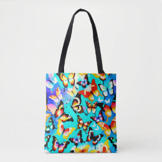 Butterfly-patroon Tote Bag