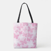 Butterfly-patroon Tote Bag (Achterkant)