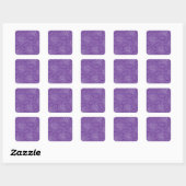 Butterfly-patroon Vierkante Sticker (Vel)