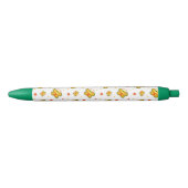 Butterfly-patroon Zwarte Inkt Pen (Voorkant)