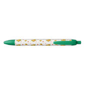 Butterfly-patroon Zwarte Inkt Pen (Achterkant)