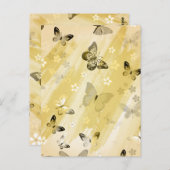 Butterfly Pattern 10 Briefkaart (Voorkant / Achterkant)