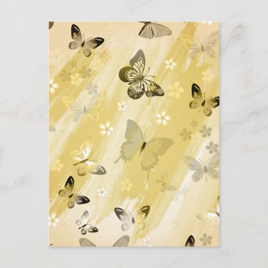 Butterfly Pattern 10 Briefkaart (Voorkant)