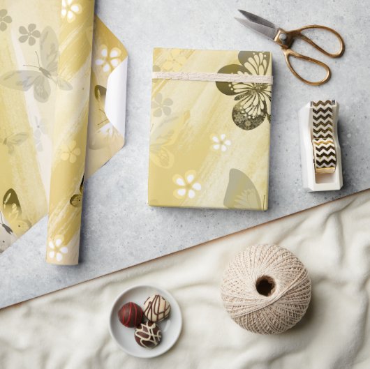 Butterfly Pattern 10 Cadeaupapier (Crafts)