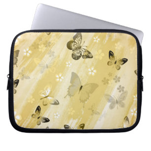 Butterfly Pattern 10 Laptop Sleeve