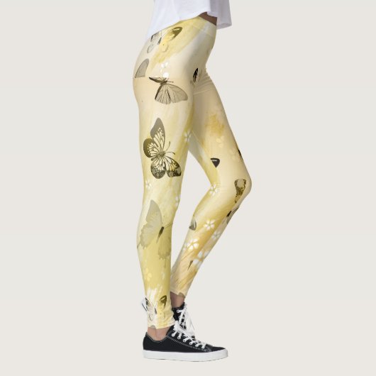 Butterfly Pattern 10 Leggings (Rechts)
