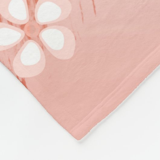 Butterfly Pattern 11 Fleece Deken (Hoek)