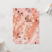 Butterfly Pattern 11 Kaart (Voorkant / Achterkant in situ)