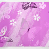 Butterfly Pattern 12 Drieluik Wenskaart (Binnenkant midden)