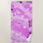 Butterfly Pattern 12 Strandlaken (Voorkant)