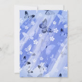 Butterfly Pattern 13 Bedankkaart (Voorkant)