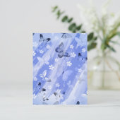 Butterfly Pattern 13 Briefkaart (Staand voorkant)