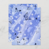 Butterfly Pattern 13 Briefkaart (Voorkant / Achterkant)
