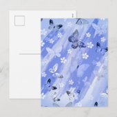 Butterfly Pattern 13 Feestdagenkaart (Voorkant / Achterkant)