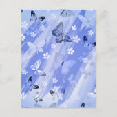 Butterfly Pattern 13 Feestdagenkaart (Voorkant)