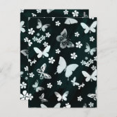 Butterfly Pattern 14 Briefkaart (Voorkant / Achterkant)