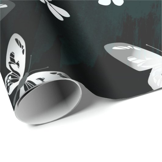 Butterfly Pattern 14 Cadeaupapier (Rol Hoek)