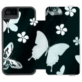 Butterfly Pattern 14 Incipio iPhone Portemonnee Hoesje (Agenda Open)