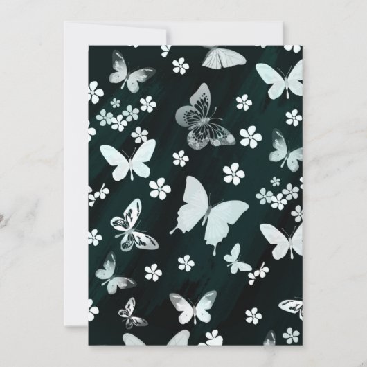 Butterfly Pattern 14 Kaart (Voorkant)