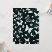 Butterfly Pattern 14 Kaart (Voorkant / Achterkant in situ)