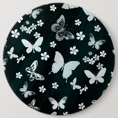 Butterfly Pattern 14 Ronde Button 6,0 Cm (Voorkant)