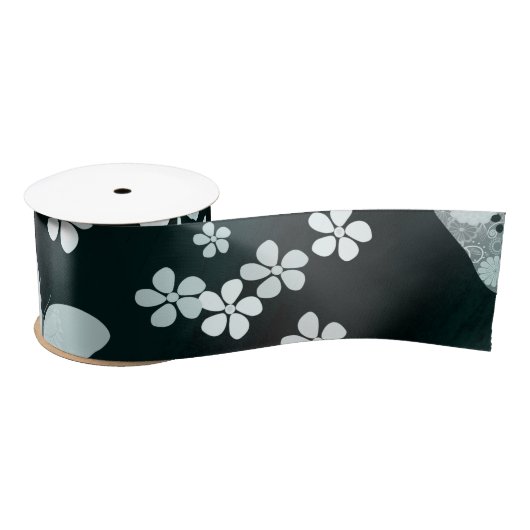 Butterfly Pattern 14 Satijnen Lint (Spoel)