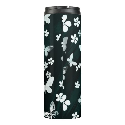 Butterfly Pattern 14 Thermosbeker (Achterkant)