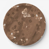 Butterfly Pattern 15 Papieren Bordje (Voorkant)