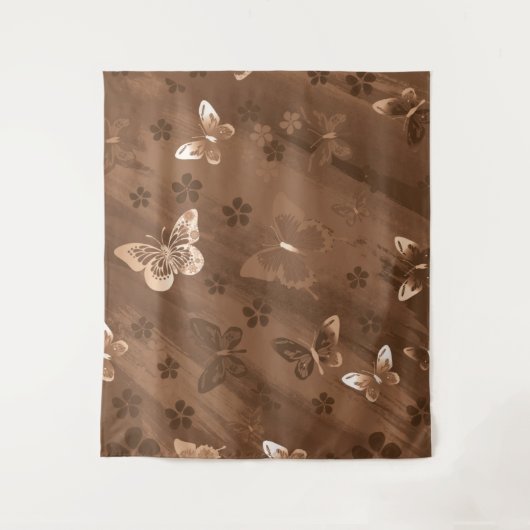 Butterfly Pattern 15 Wandkleed (Voorkant)