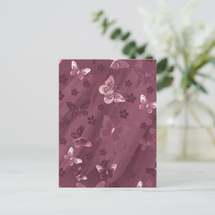 Butterfly Pattern 16 Briefkaart