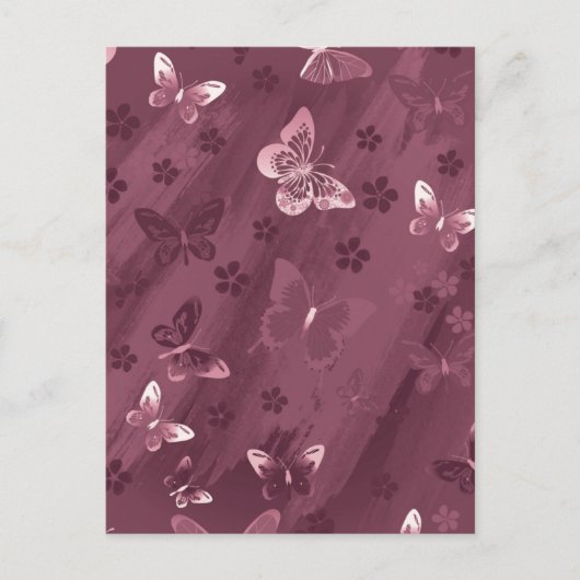 Butterfly Pattern 16 Briefkaart (Voorkant)