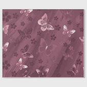 Butterfly Pattern 16 Cadeaupapier (Vlak)