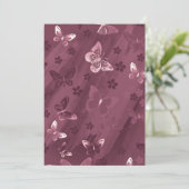 Butterfly Pattern 16 Kaart (Staand voorkant)